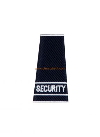 Security Apolet Siyah